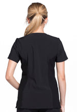 Load image into Gallery viewer, Mock Wrap Knit Panel Top