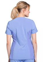 Load image into Gallery viewer, Mock Wrap Knit Panel Top
