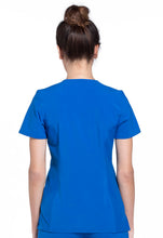 Load image into Gallery viewer, Mock Wrap Knit Panel Top