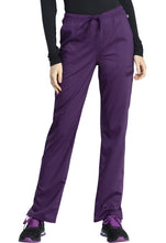Load image into Gallery viewer, Mid Rise Straight Leg Drawstring Pant