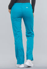 Load image into Gallery viewer, Mid Rise Straight Leg Drawstring Pant
