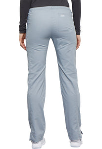 Mid Rise Straight Leg Drawstring Pant