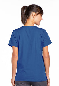 Snap Front V-Neck Top