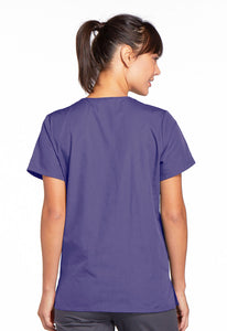 Snap Front V-Neck Top