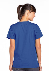 Snap Front V-Neck Top