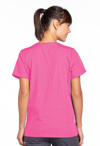 Snap Front V-Neck Top