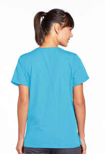 Snap Front V-Neck Top