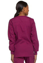 Load image into Gallery viewer, Snap Front Warm-Up Jacket

