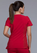 Load image into Gallery viewer, Mock Wrap Knit Panel Top
