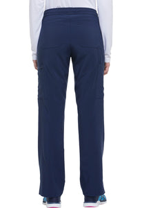Mid Rise Straight Leg Drawstring Pant
