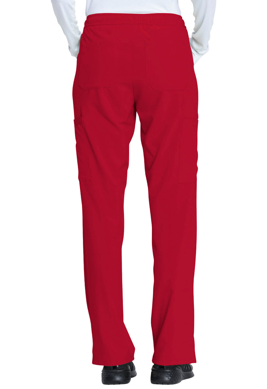 Mid Rise Straight Leg Drawstring Pant