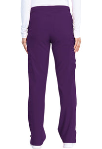 Mid Rise Straight Leg Drawstring Pant