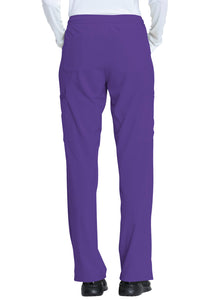Mid Rise Straight Leg Drawstring Pant