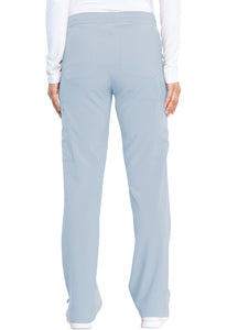 Mid Rise Straight Leg Drawstring Pant