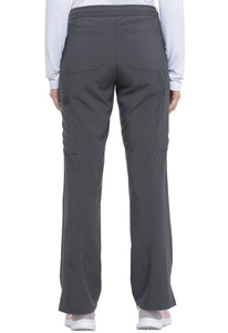 Mid Rise Straight Leg Drawstring Pant
