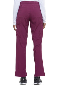 Mid Rise Straight Leg Drawstring Pant