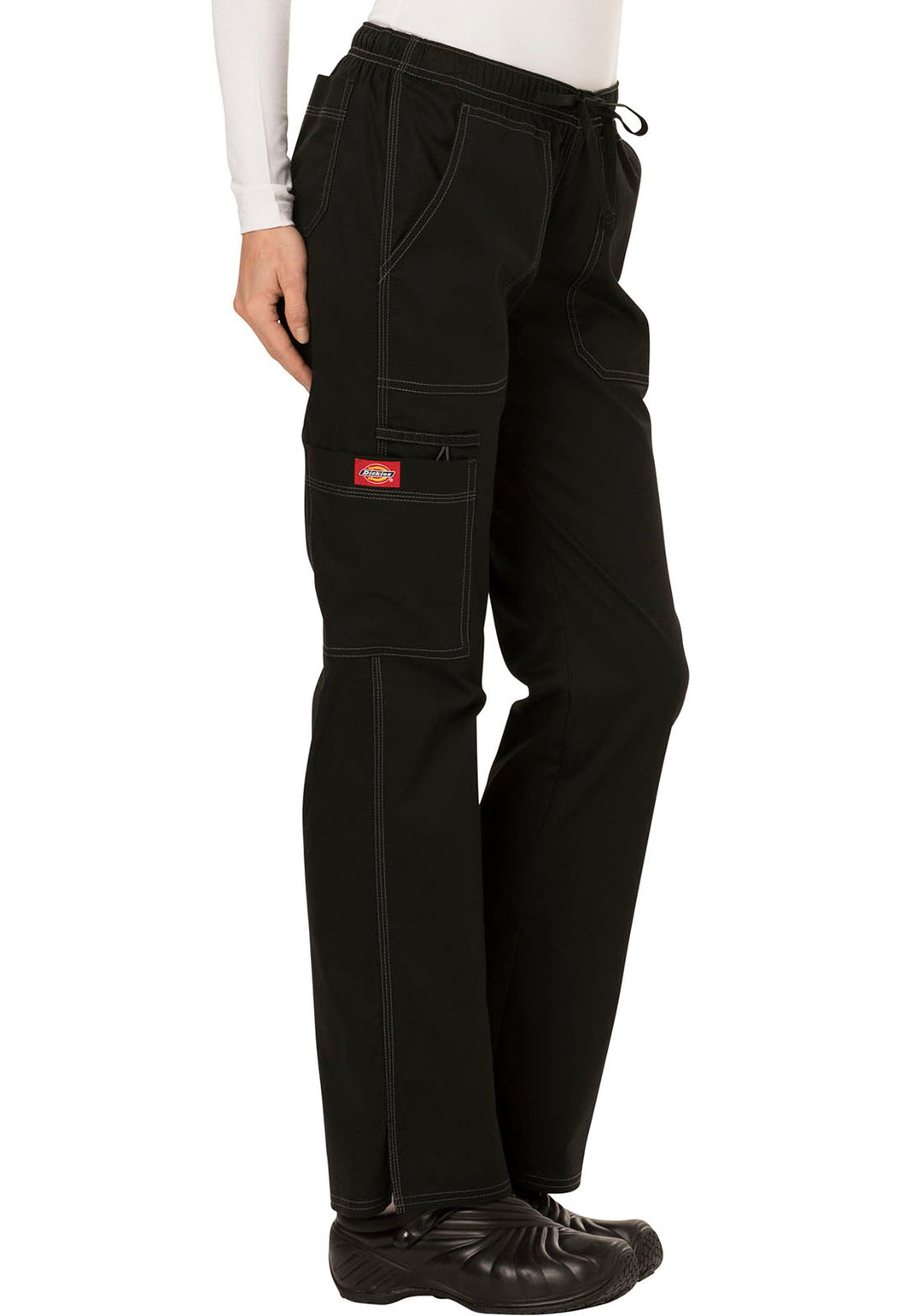 Low Rise Straight Leg Drawstring Pant