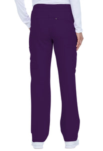 Mid Rise Straight Leg Drawstring Pant