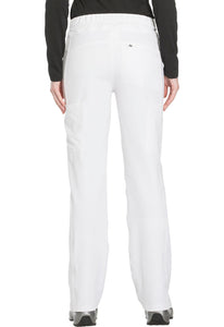 Mid Rise Straight Leg Drawstring Pant