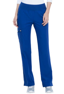 Mid Rise Straight Leg Pull-on Pant