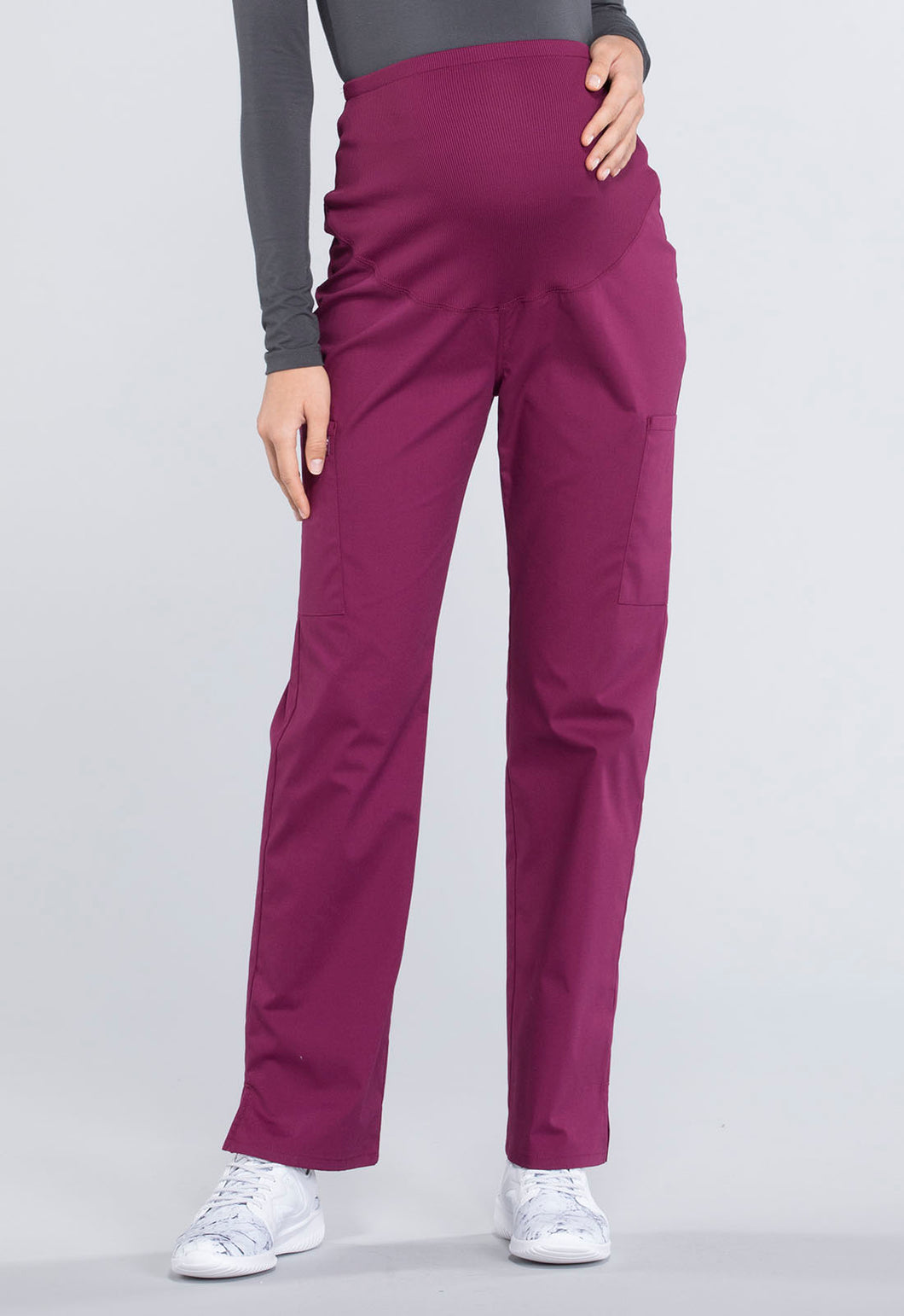 63% Polyester 34% Cotton 3% Spandex