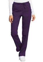 Load image into Gallery viewer, Mid Rise Straight Leg Drawstring Pant
