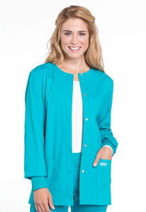 63% Polyester 34% Cotton 3% Spandex