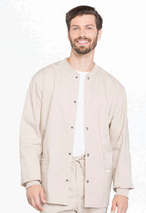 63% Polyester 34% Cotton 3% Spandex
