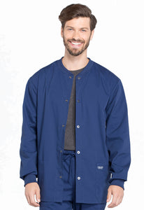 63% Polyester 34% Cotton 3% Spandex