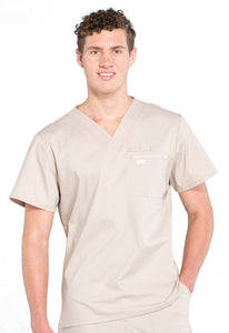 63% Polyester 34% Cotton 3% Spandex
