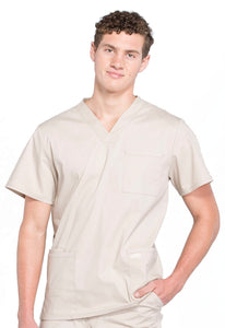 63% Polyester 34% Cotton 3% Spandex