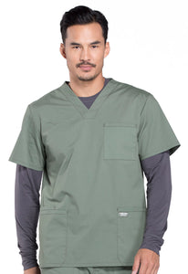 63% Polyester 34% Cotton 3% Spandex