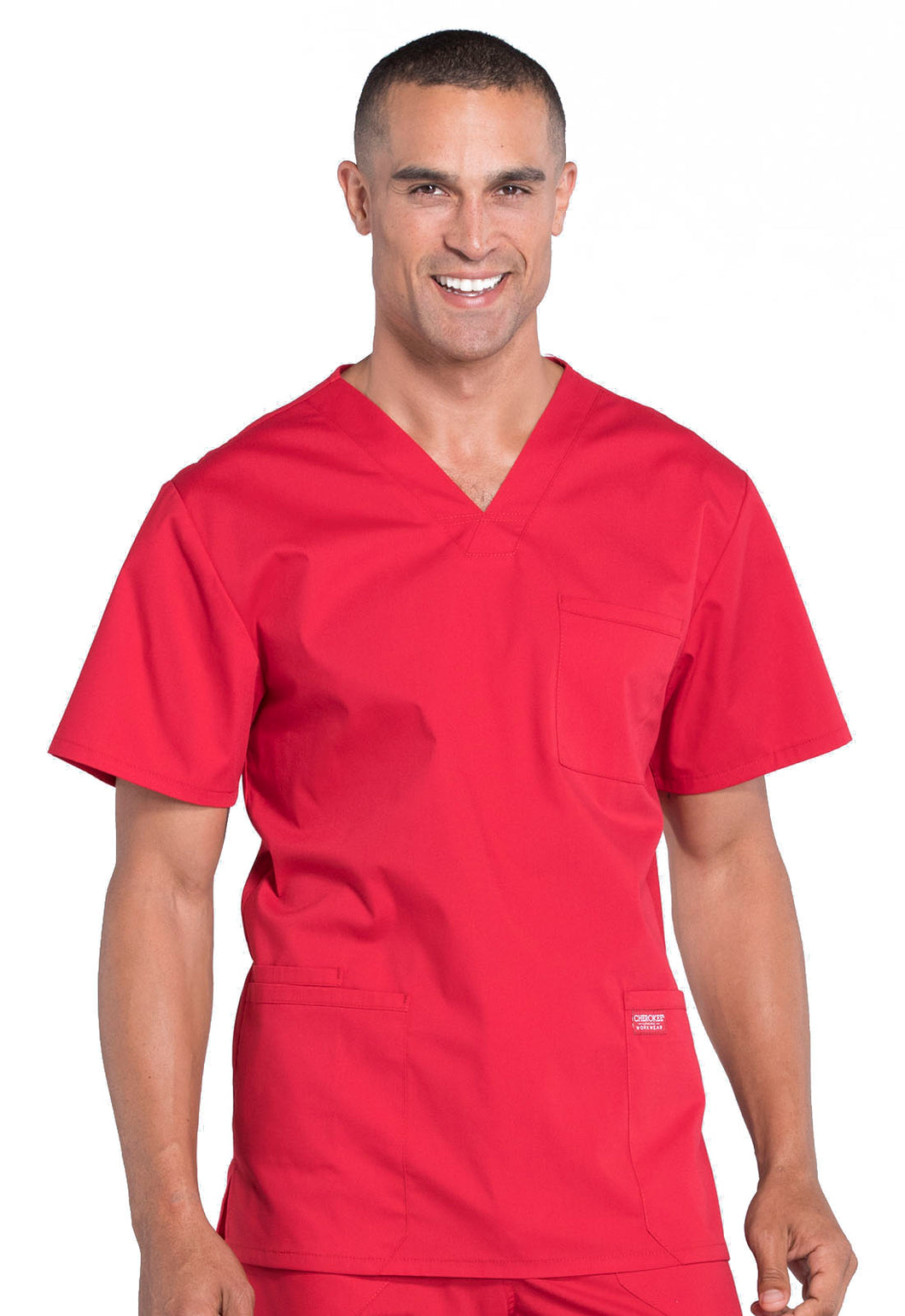63% Polyester 34% Cotton 3% Spandex